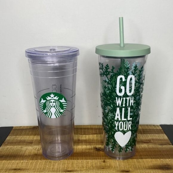 Lot of 9 Starbucks 24 oz Tumblers - Picture 4 of 11
